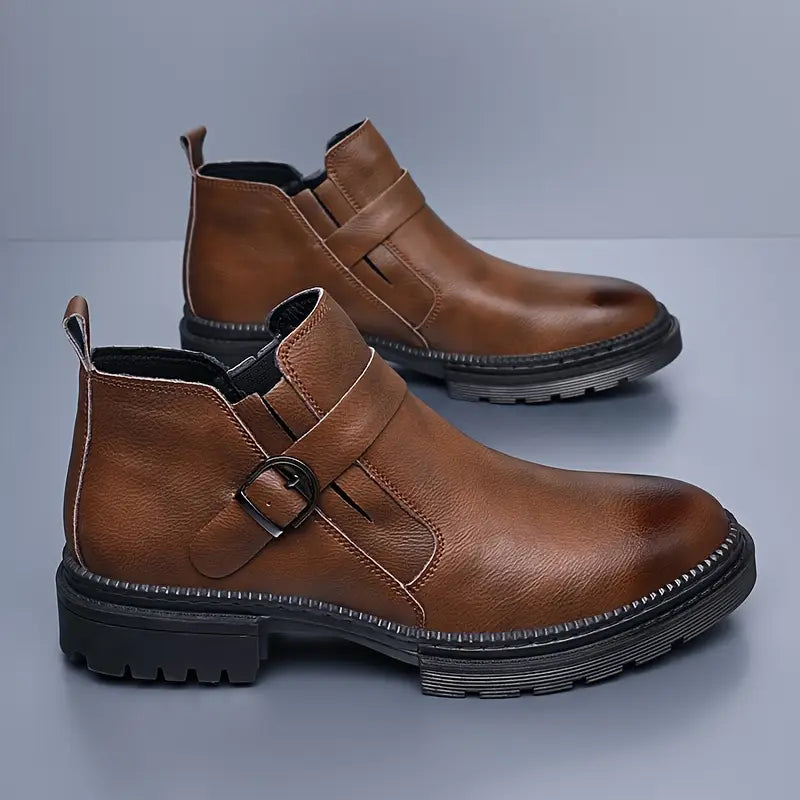 Alvin | Men's Leather Ranger Boots (SOLD OUT)