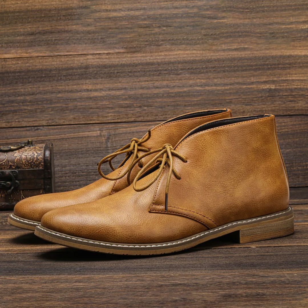 Darren | Genuine Leather Chukka Boots