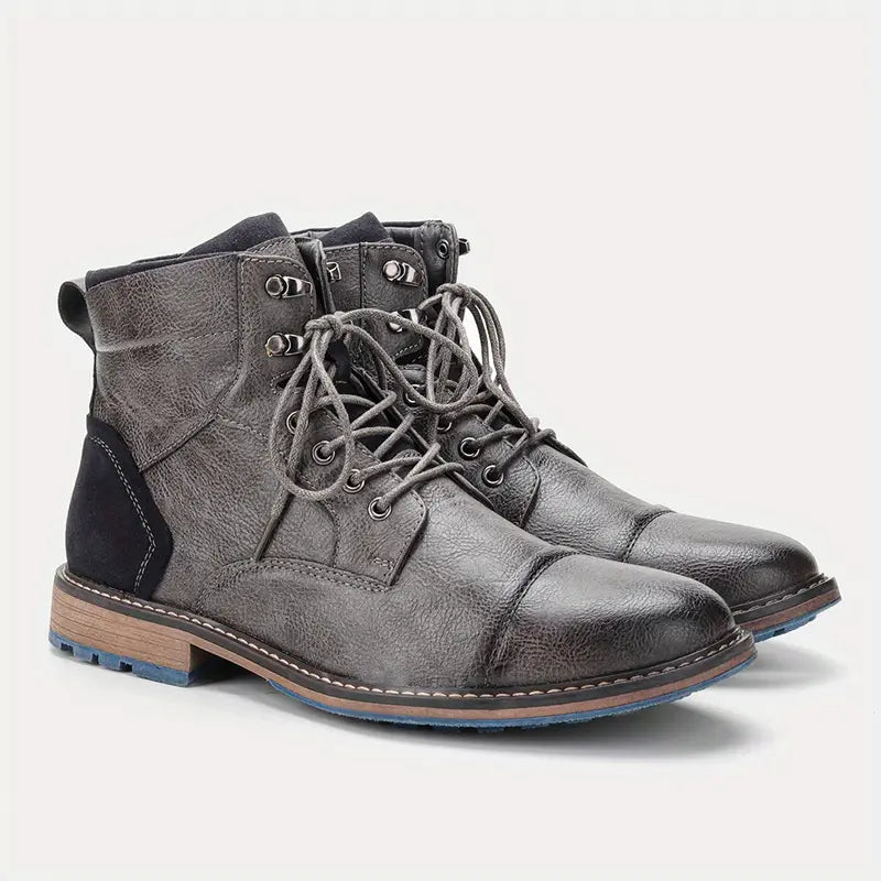 Nate | Leather Voyager Boots