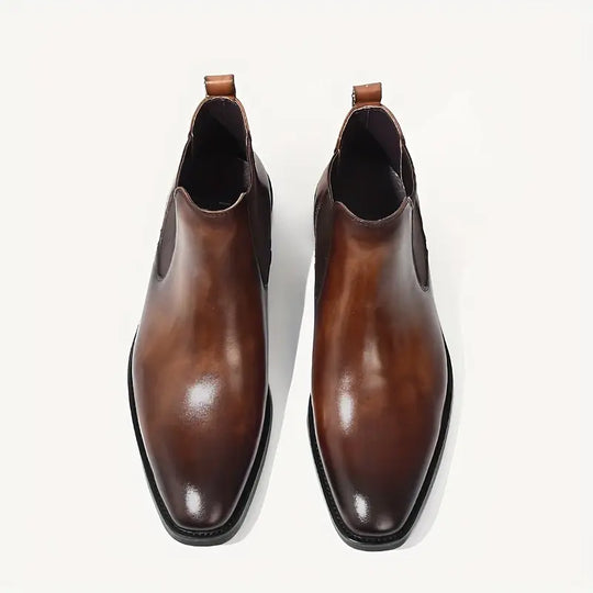 Thim | Genuine Leather Chelsea Boots