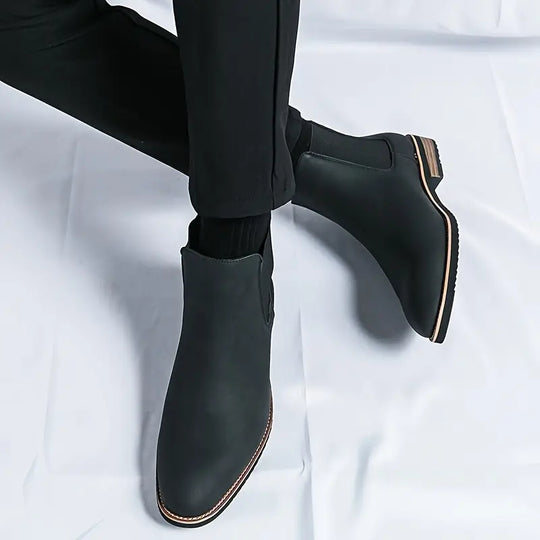 Denzel | Leather Chelsea Boots