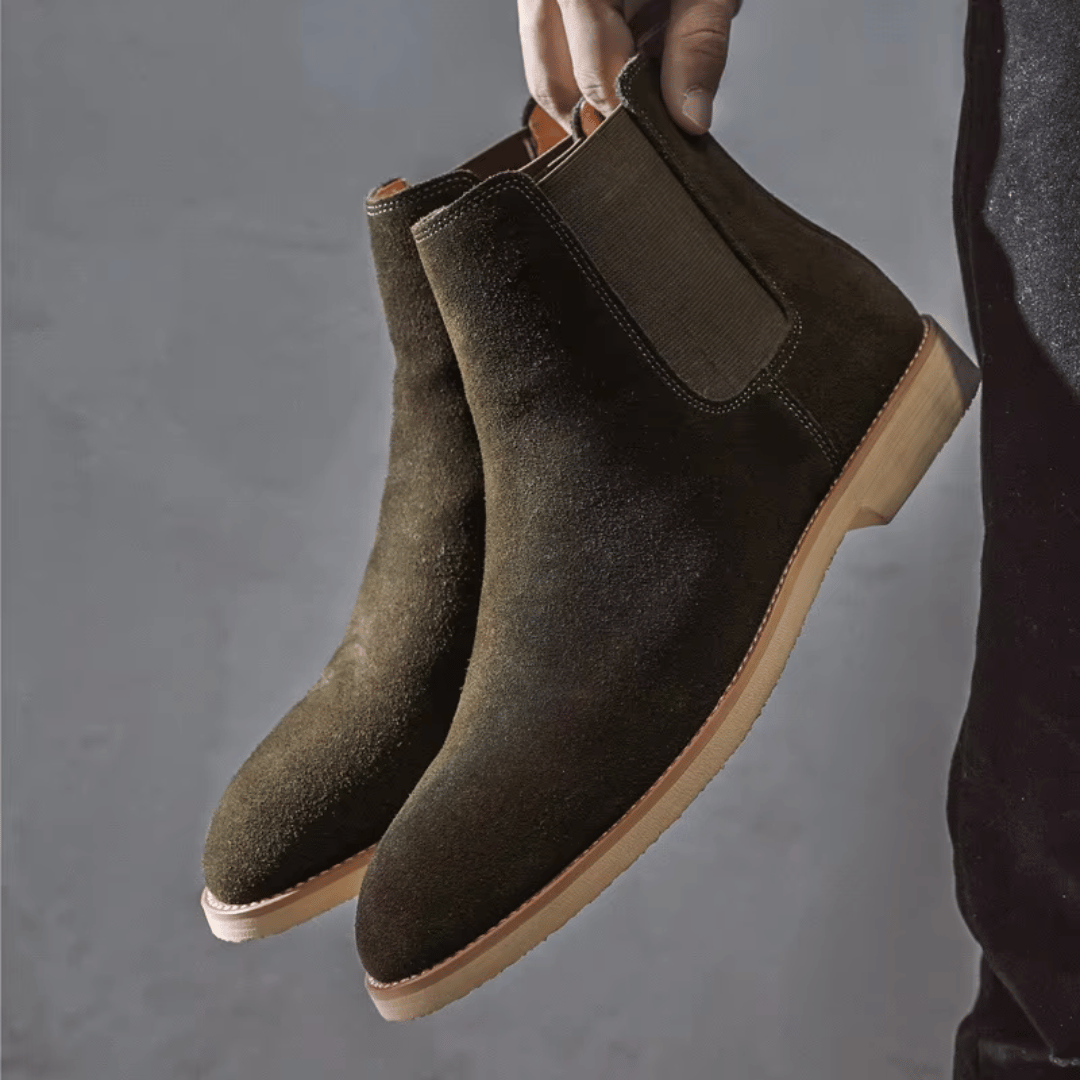 Charles | Suede Chelsea Boots