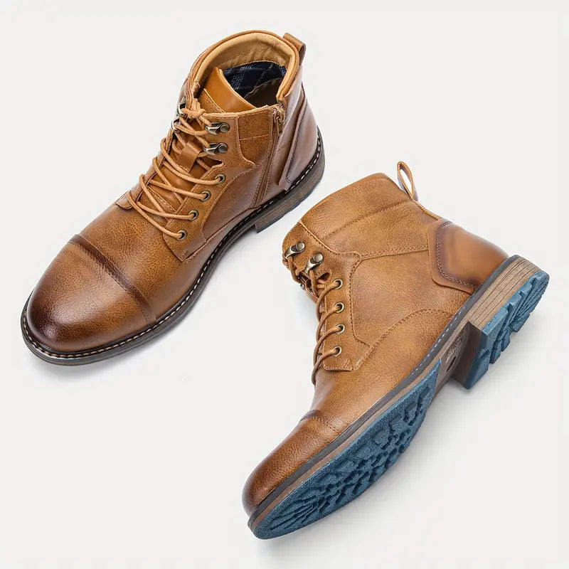 Nate | Leather Voyager Boots