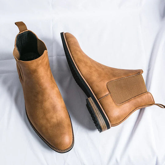 Denzel | Leather Chelsea Boots