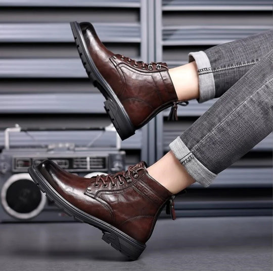 Dereck | Men's Leather Ranger Boots