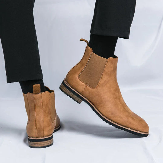 Denzel | Leather Chelsea Boots