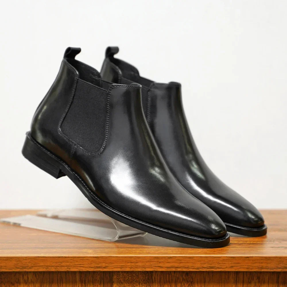 Thim | Genuine Leather Chelsea Boots