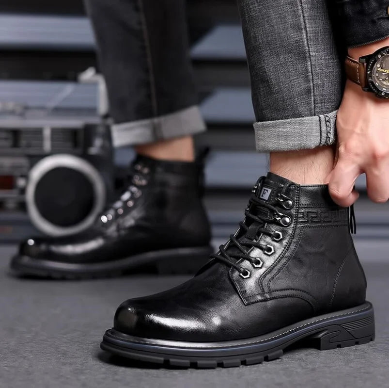 Dereck | Men's Leather Ranger Boots