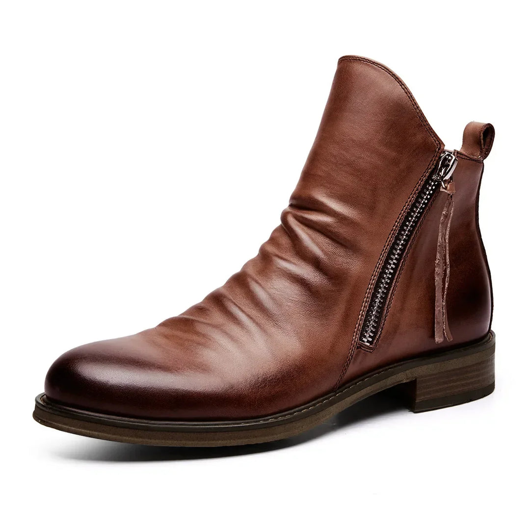 Levi | Leather Chelsea Boots