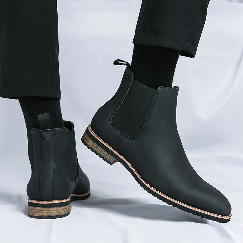 Denzel | Leather Chelsea Boots