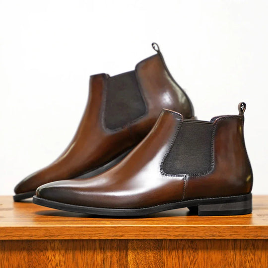 Thim | Genuine Leather Chelsea Boots