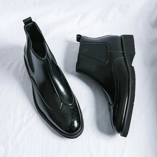 Michael | Genuine Leather Chelsea Boots