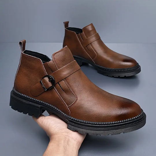 Alvin | Men's Leather Ranger Boots (SOLD OUT)