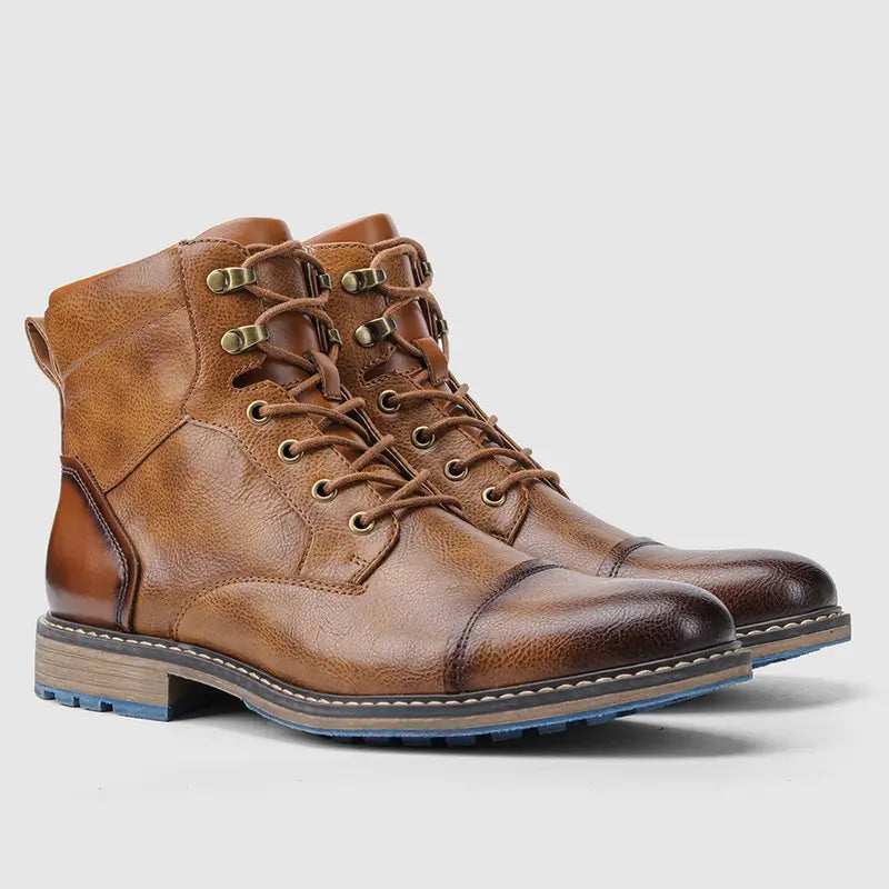 Nate | Leather Voyager Boots