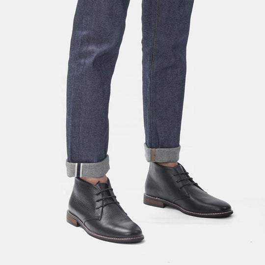 Darren | Genuine Leather Chukka Boots