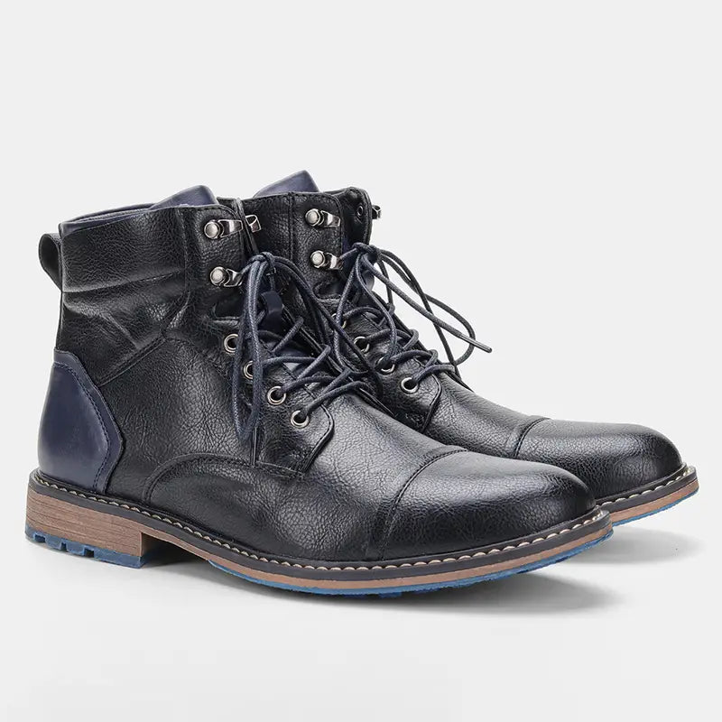 Nate | Leather Voyager Boots