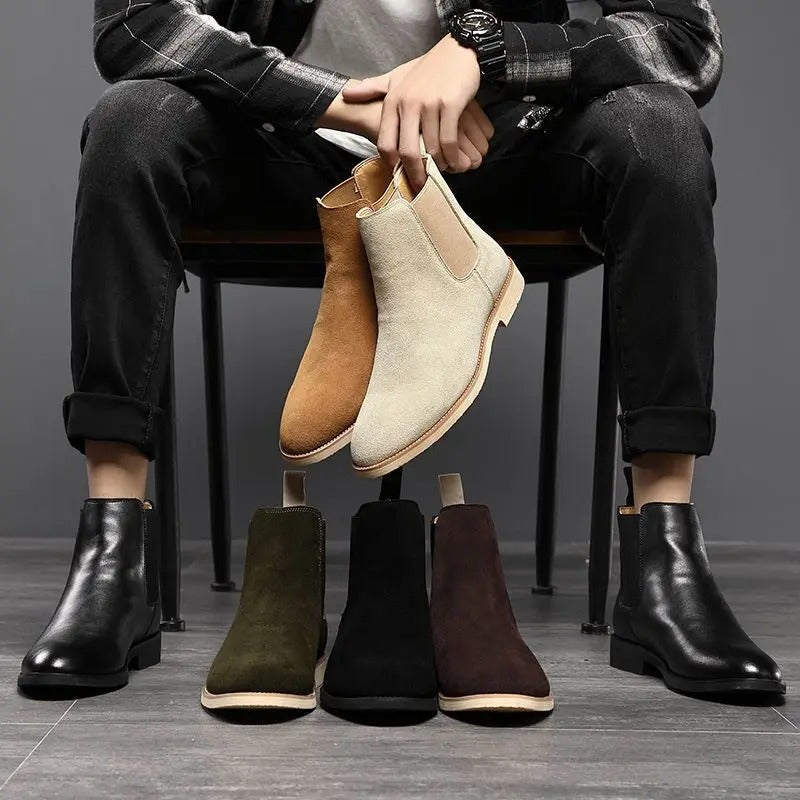 Charles | Suede Chelsea Boots