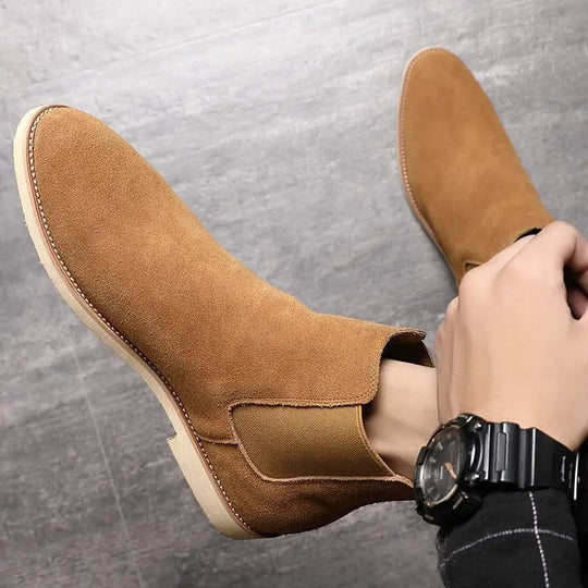 Charles | Suede Chelsea Boots